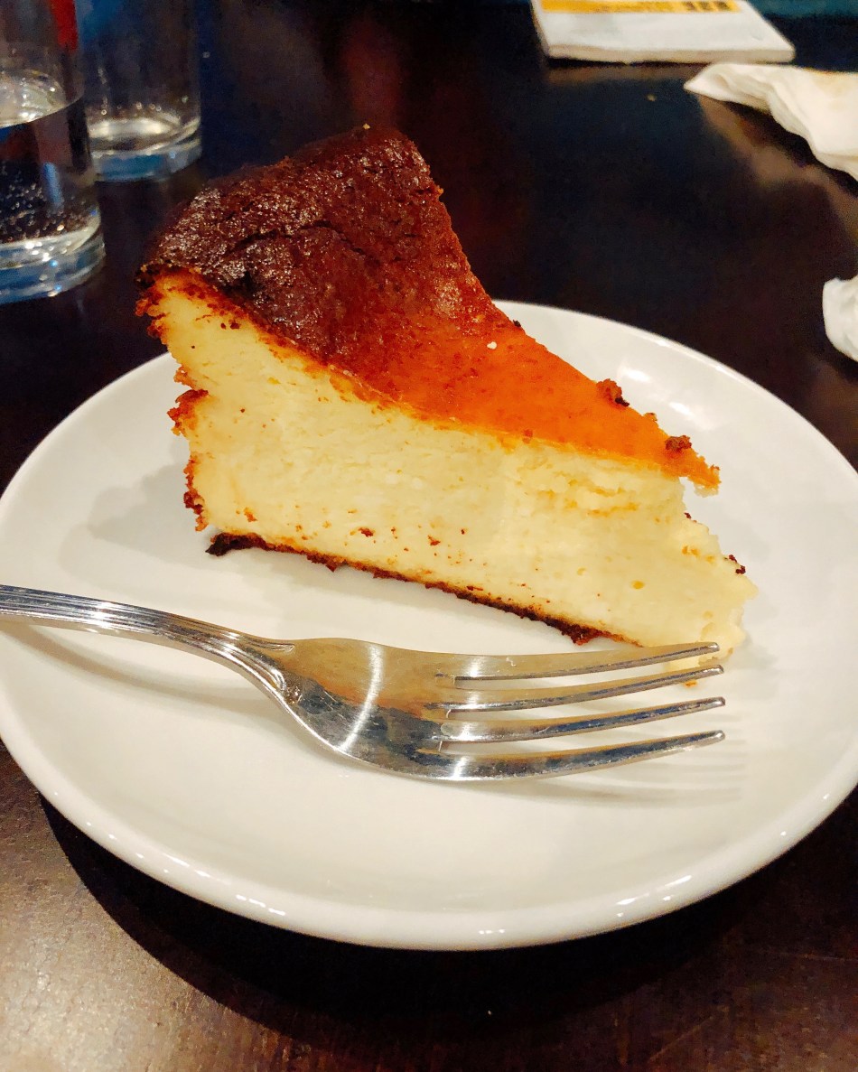 Burnt Cheesecake, Txuleta Basque Cider House