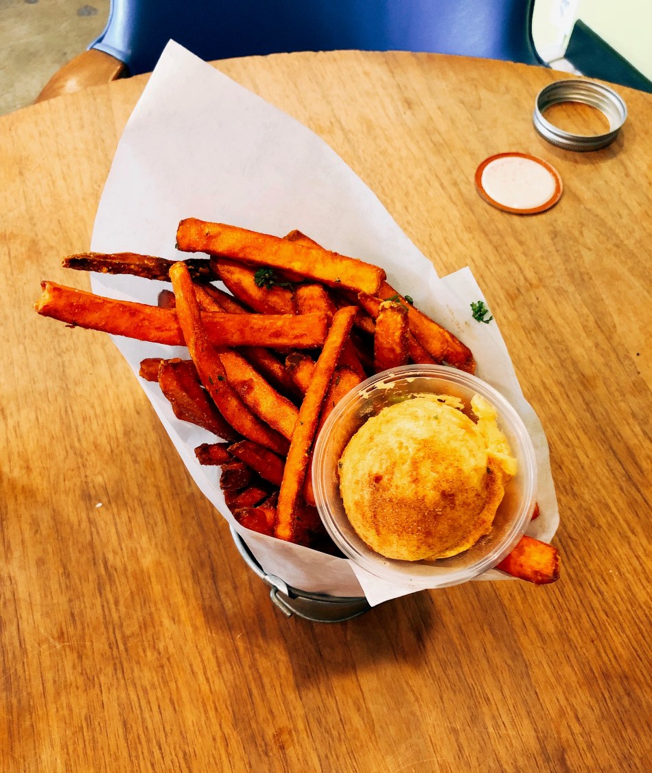 Sweet Potato Fries, Annabell's Garden to the City