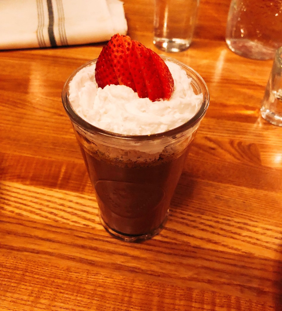 Chocolate Avocado Mousse, Indianapolis