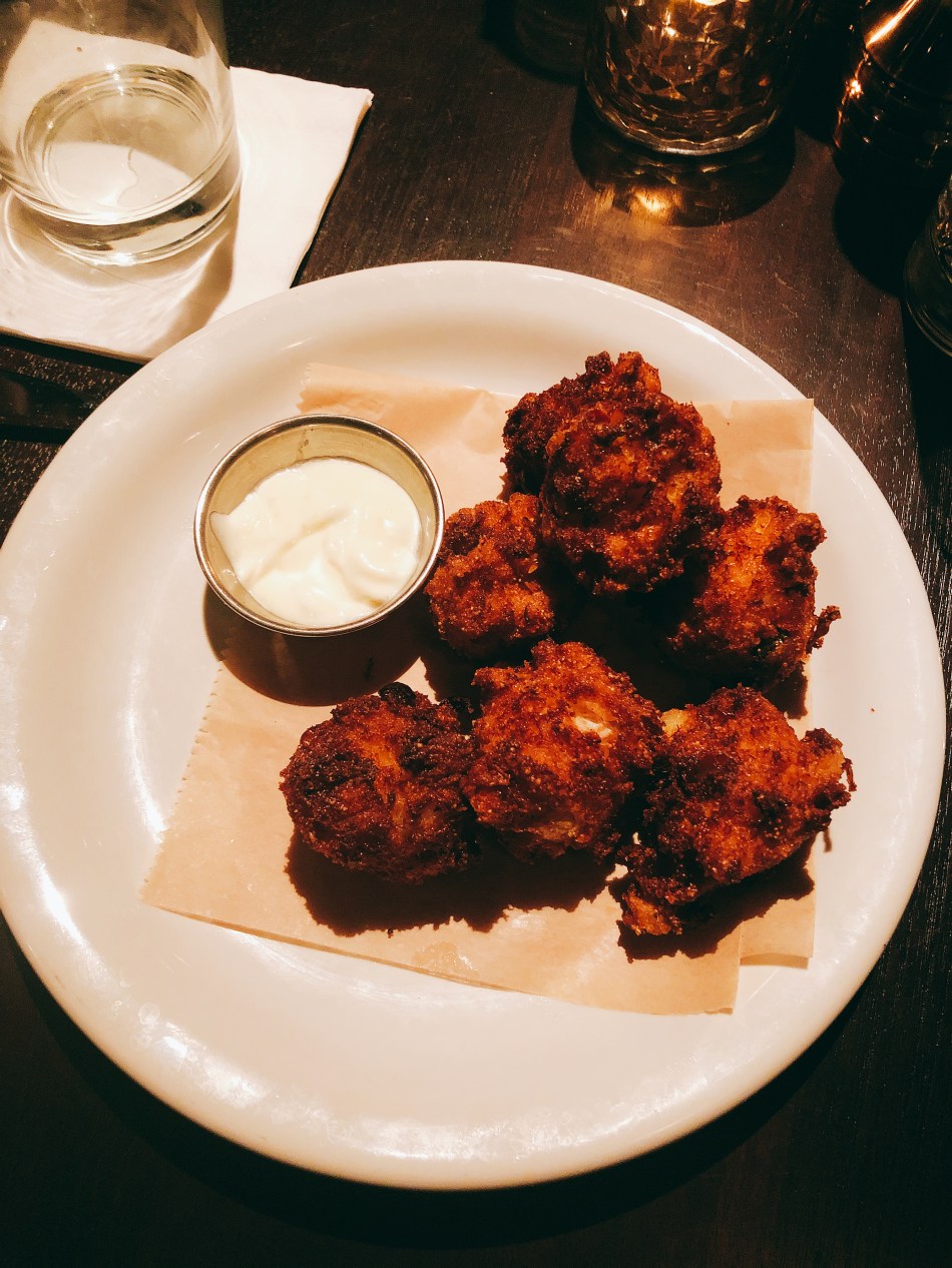 Lump Crab Hushpuppies, Conner's Kitchen + Bar