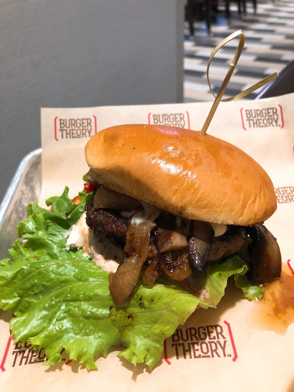 Farm Fresh Burger, Burger Theory, Holiday Inn Indianapolis