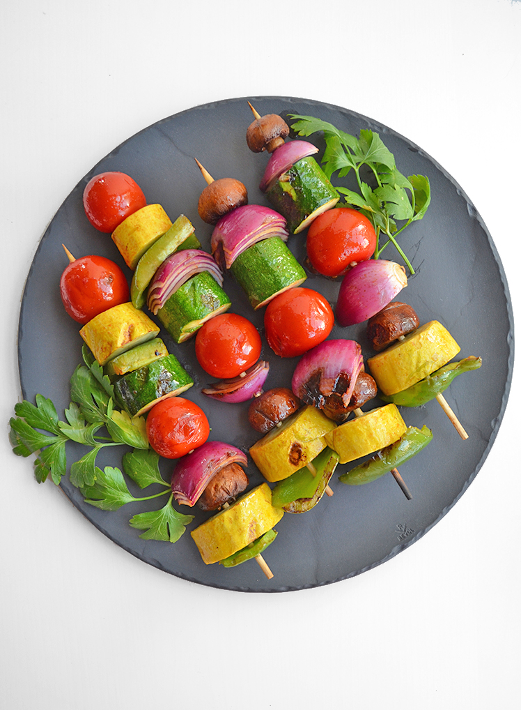 Honey Sesame Sriracha Shish Kabobs, Indianapolis food blog
