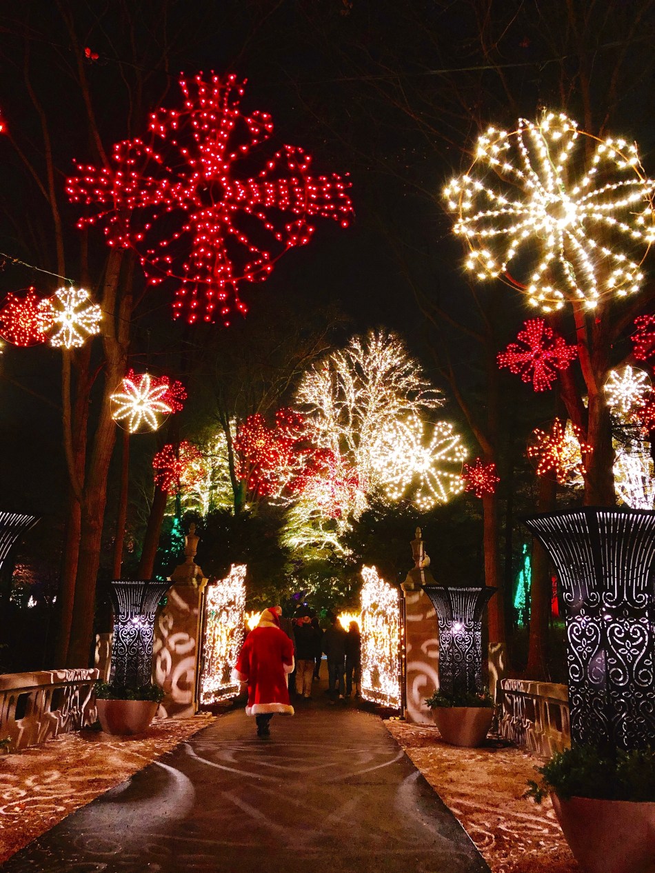 Winterlights at Newfields, Indianapolis, IN